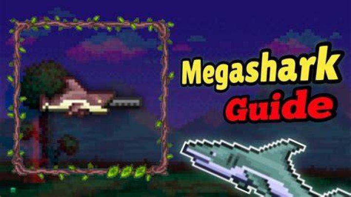 How do you craft the Megashark in Terraria?