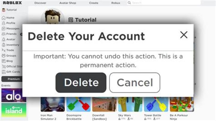 How do you delete a Roblox group you own?