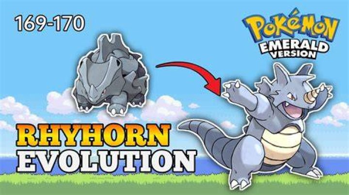 How do you evolve Rhyhorn in Pixelmon?