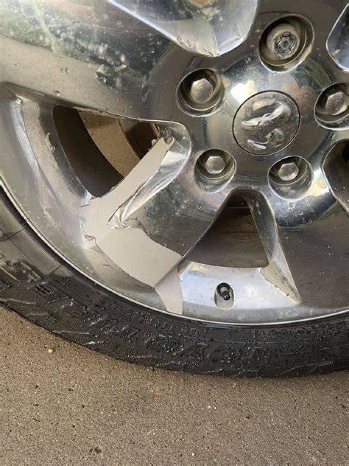 How do you fix peeling chrome wheels?