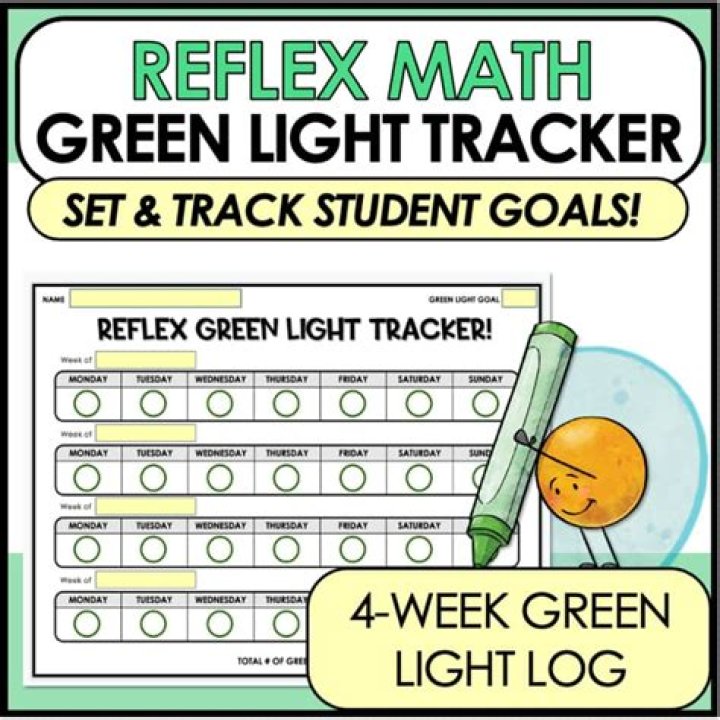 How do you get a green light in reflex math?