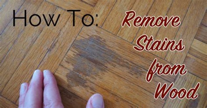 How do you get black stains out of teak wood?