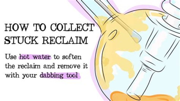 How do you get Reclaim out of a silicone rig?