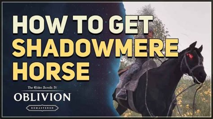 How do you get Shadowmere back if you ride another horse?