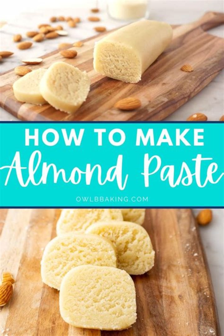 How do you grate almond paste?