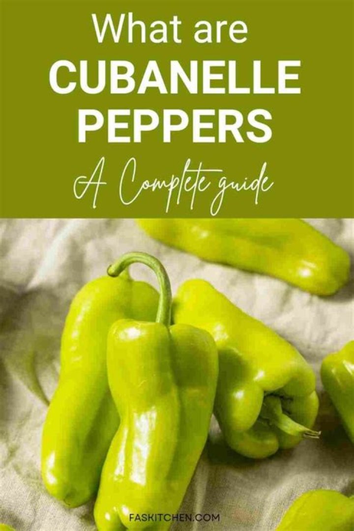 How do you know when Cubanelle peppers are ripe?