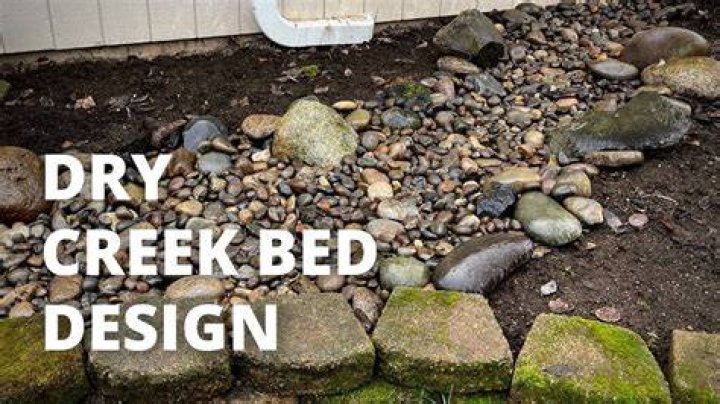 How do you make a wet creek bed?