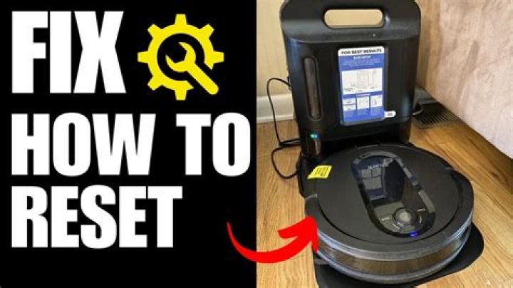 How do you reset a Samsung vacuum?