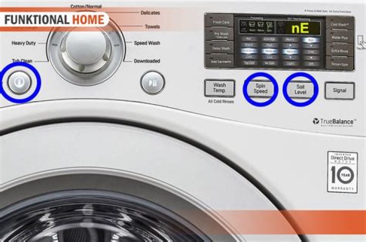 How do you reset LG washer?