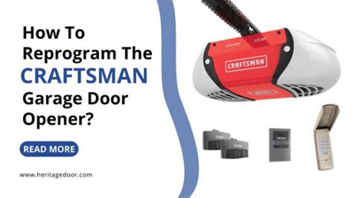 How do you set the light timer on a Craftsman garage door opener?