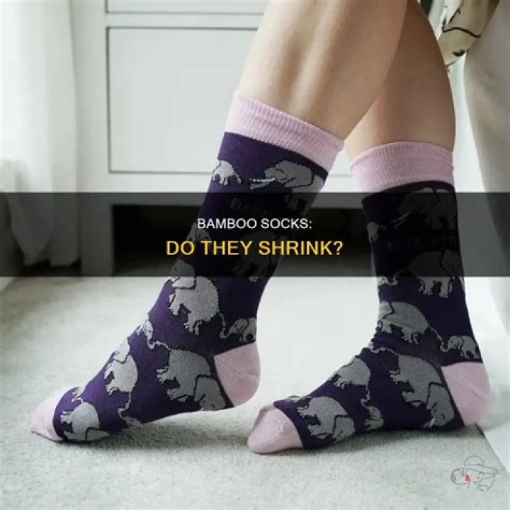 How do you shrink bamboo socks?