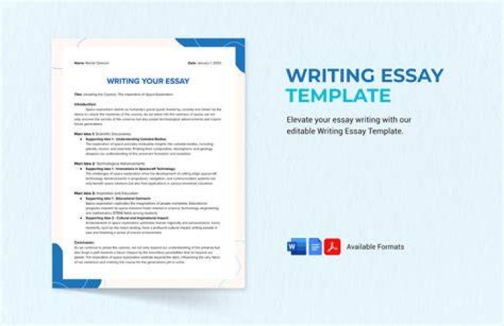 How do you support ideas in an essay?
