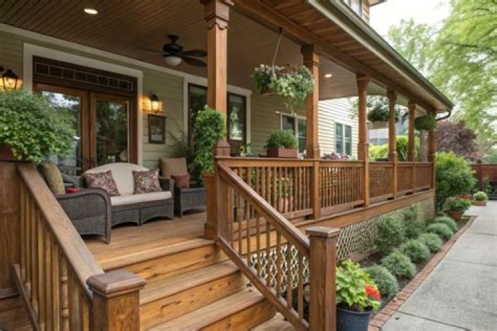 How do you tile an outdoor porch?