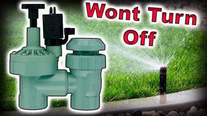 How do you turn off individual sprinkler heads?