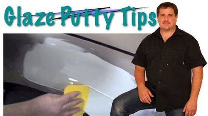 How do you use Bondo glazing putty?