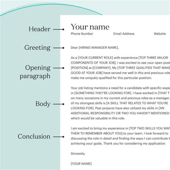 How do you write au pair letter?
