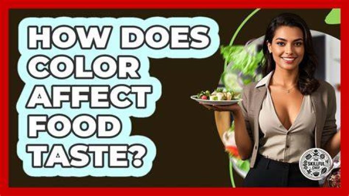 How does color affect food?