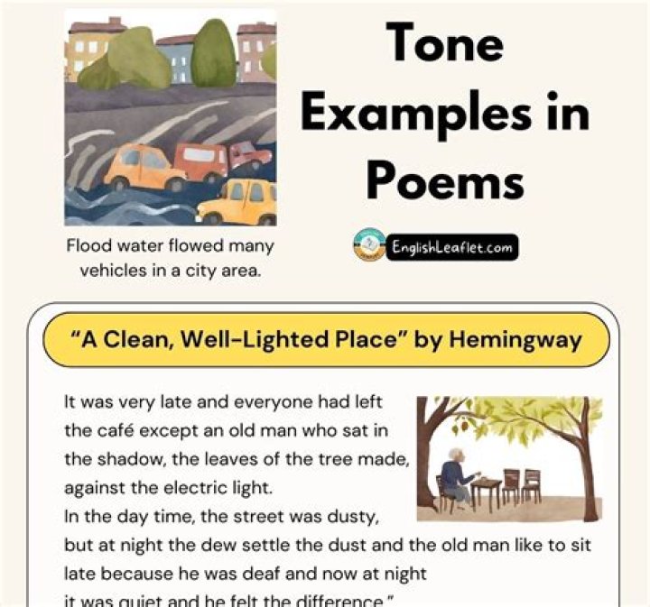 How does the word choice in stanzas 4/5 affect the tone of the poem we grow accustomed to the dark?