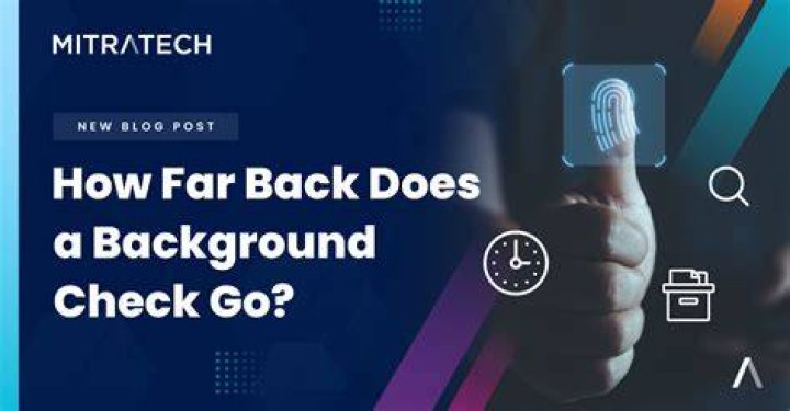 How far back does a NICS check go?