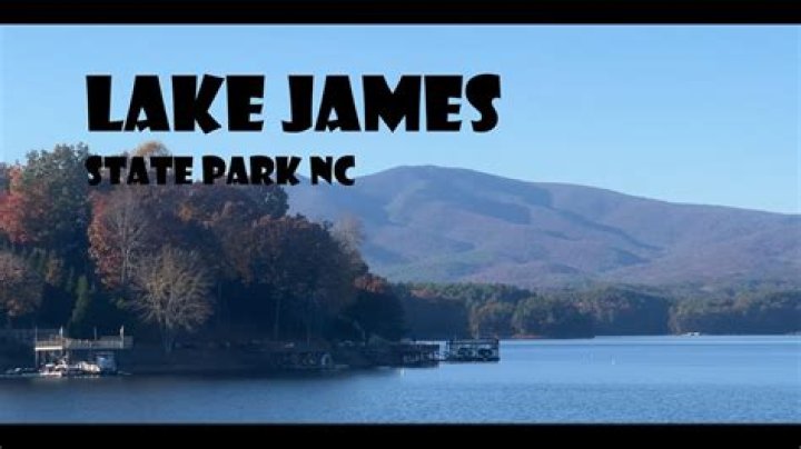 How far is Lake James from Asheville NC?