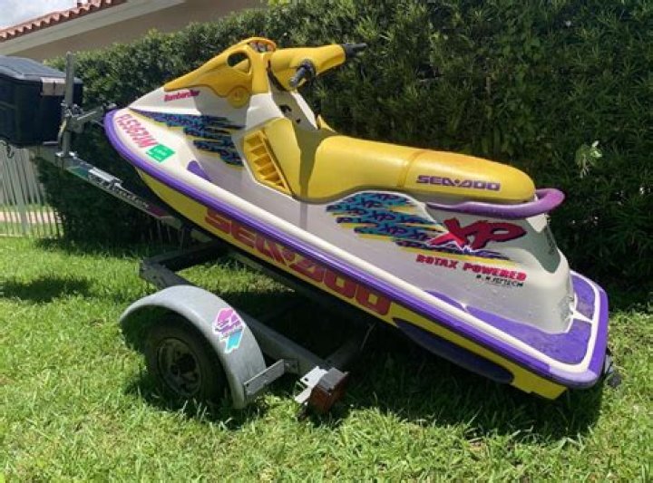 How fast is a 1995 Seadoo XP?