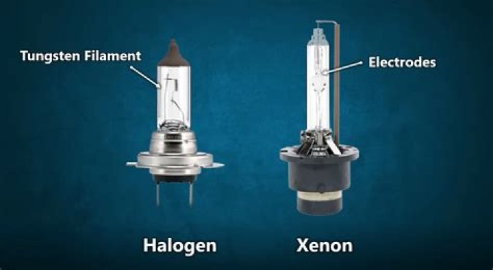 How hot does a xenon bulb get?