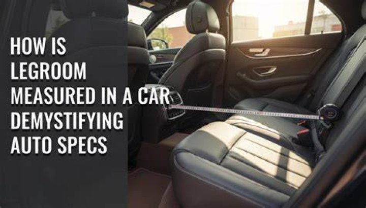 How is legroom measured in a car?