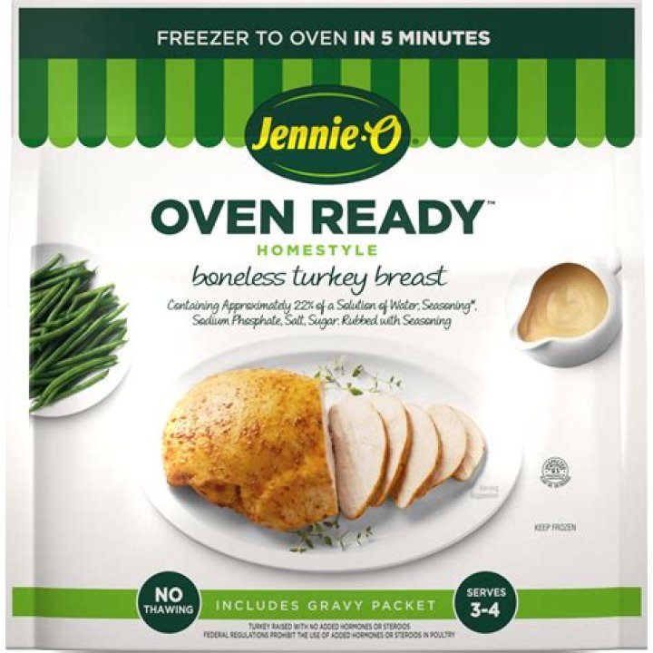 How long do you cook a Jennie O Turkey?