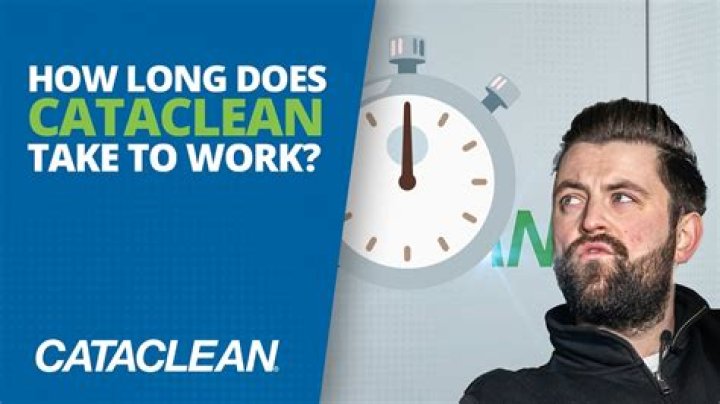 How long does it take for Cataclean to work?