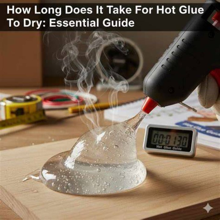 How long does it take for testors glue to dry?