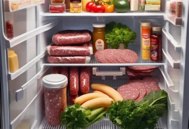 How long does salami last in the fridge opened?