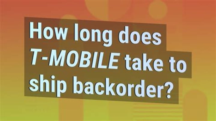 How long does T Mobile take to deliver phone?