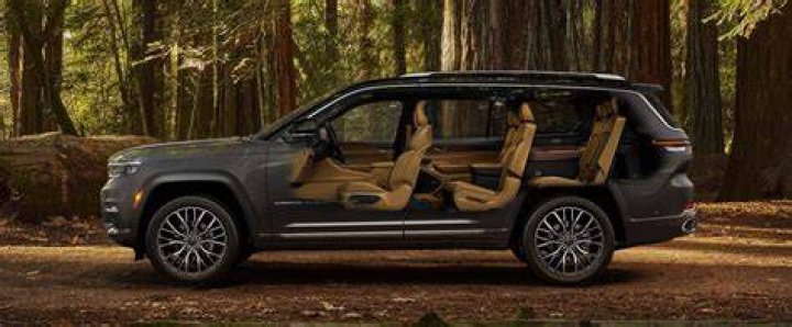 How long is a Jeep Grand Cherokee in inches?