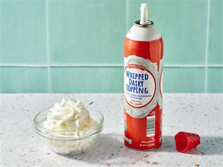 How long will canned whipped cream hold its shape?