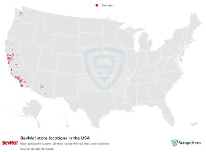 How many BevMo stores are there?
