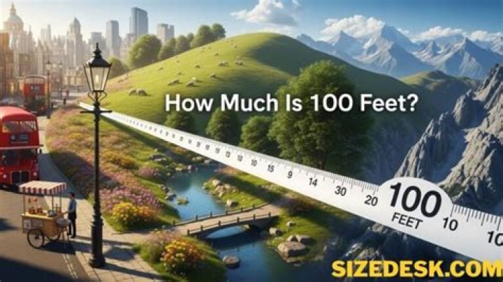 How many blocks is 100 feet?