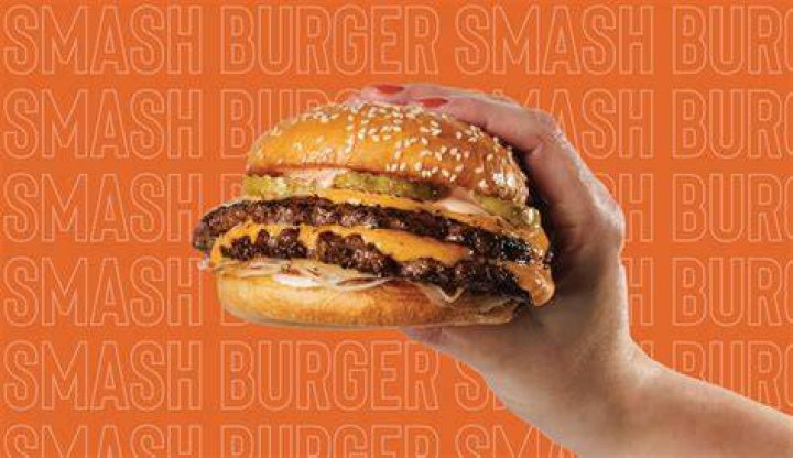 How many calories are in a smash burger patty?
