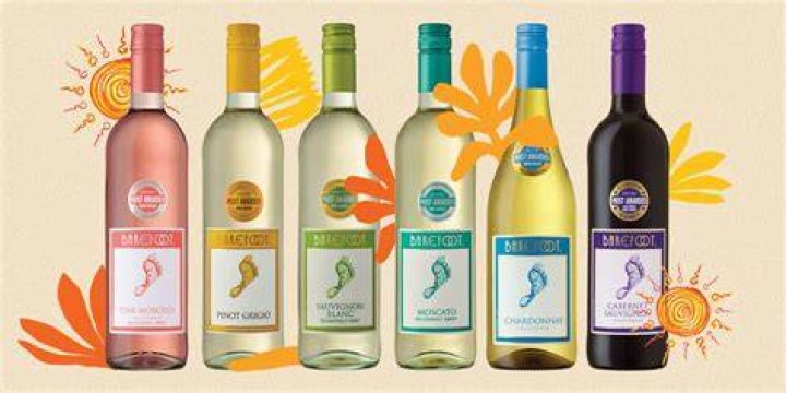 How many calories are in Barefoot Moscato wine?