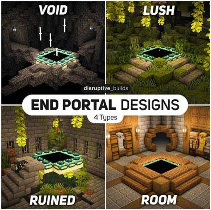 How many end portals are there in the world?