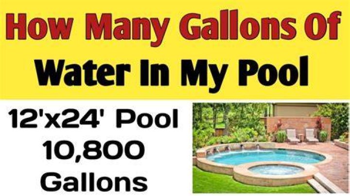 How many gallons are in a 12 foot Intex pool?