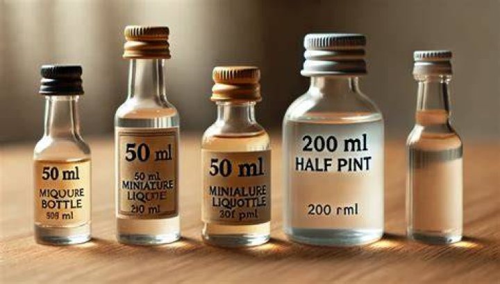 How many ml is a half pint glass?