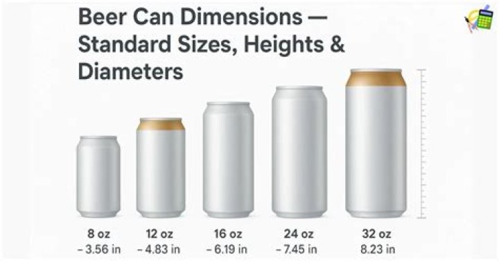 How many ml is a tall can of beer?