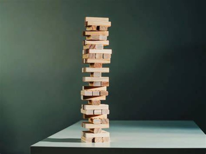 How many pieces are in a large Jenga?