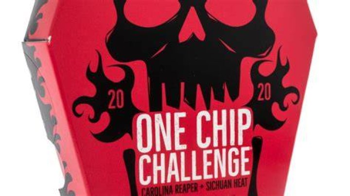 How many Scoville units is the chip challenge?