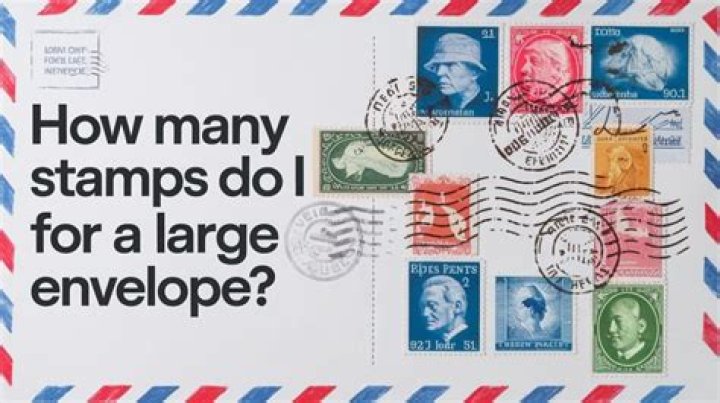 How many stamps do I need for a 3 oz envelope?