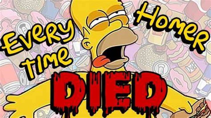 How many times has Homer died?