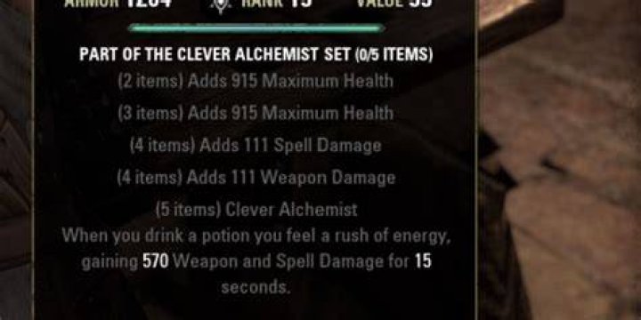 How many traits is clever alchemist?