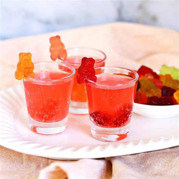 How many vodka gummy bears equal a shot?