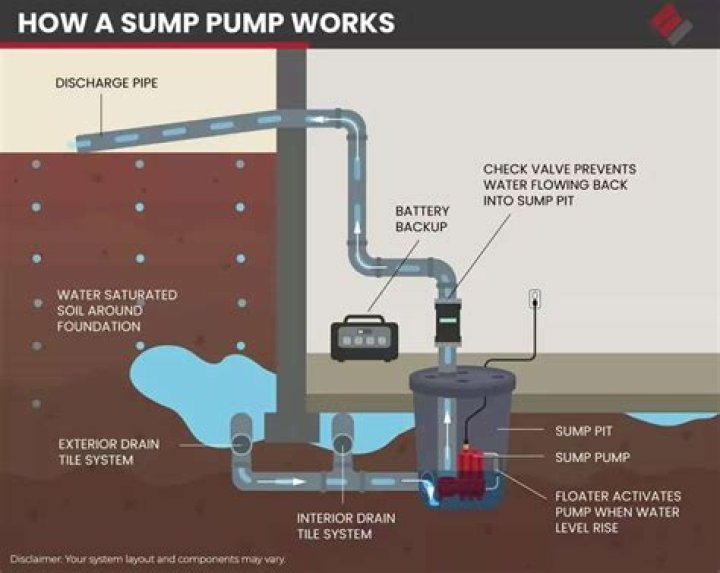 How many watts does a 1 HP sump pump use?