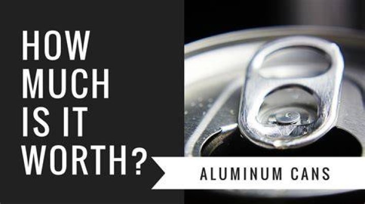 How much are aluminum cans worth in California?